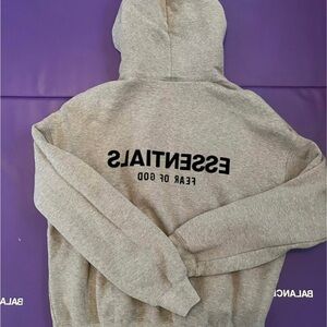 Essentials Gray Hoodie